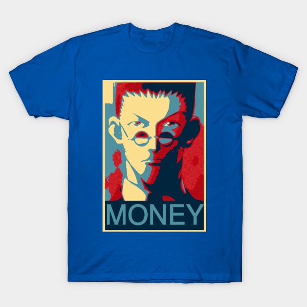 Leorio For Chairman T-Shirt by kazzie